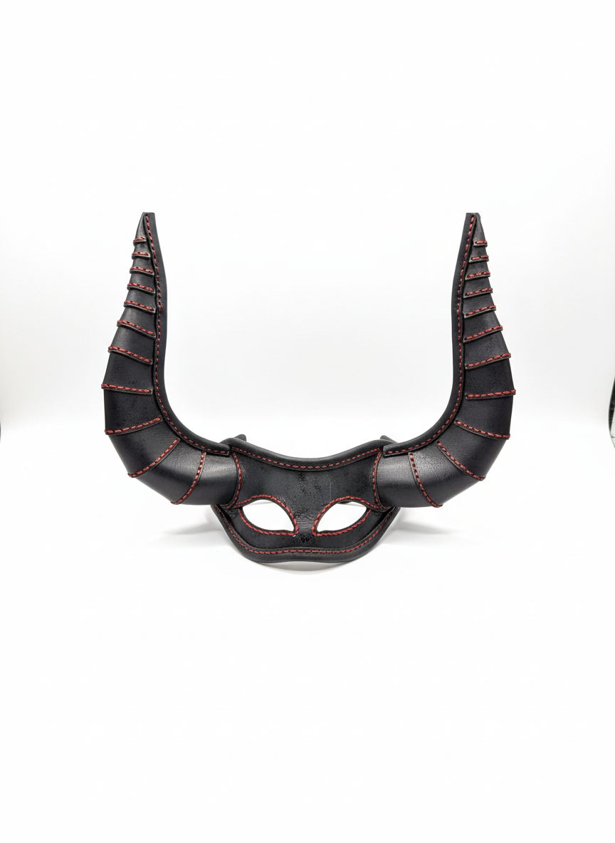 LEATHER MASK - THE DOM