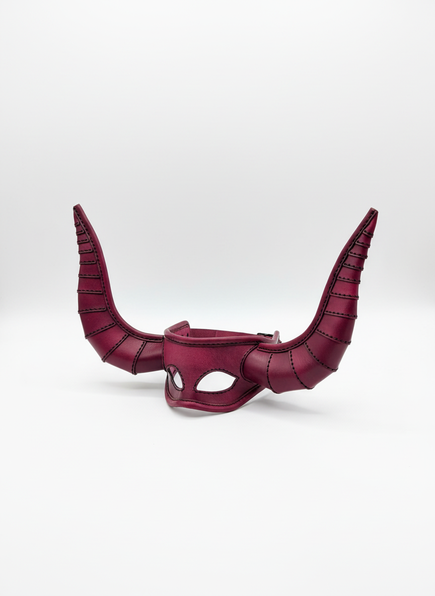 LEATHER MASK - THE DOM